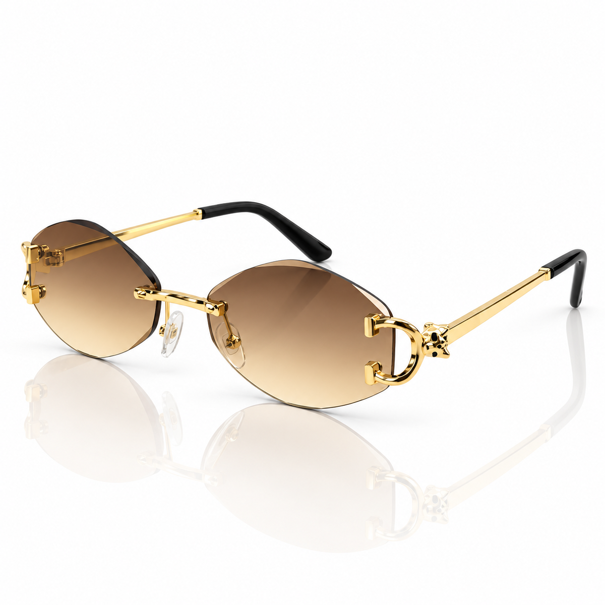 Cartier Unisex Rimless Irregular