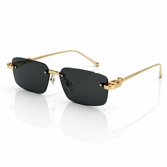 Dior CD S11U rectangular rimless