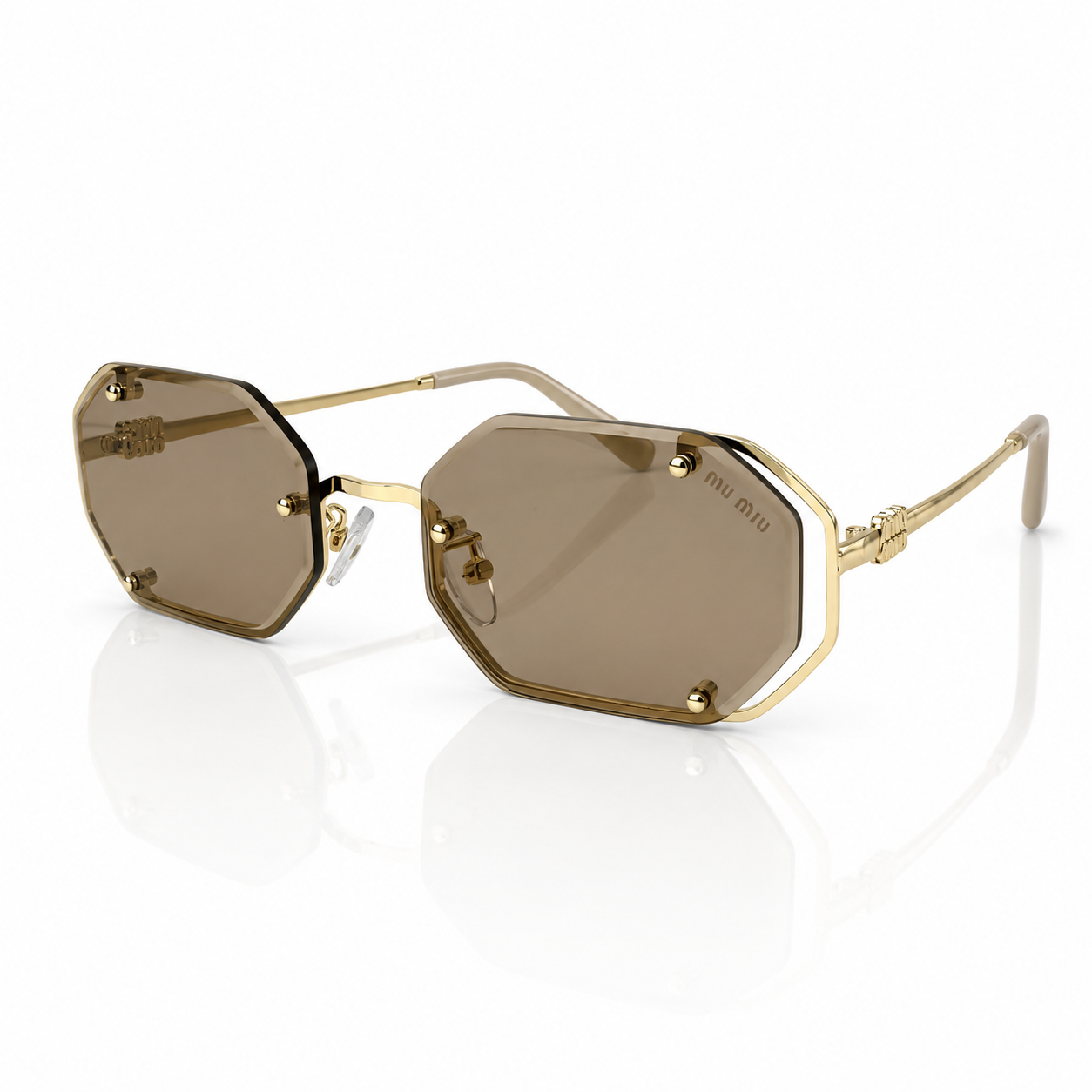 Miu miu Frameless Rectangular