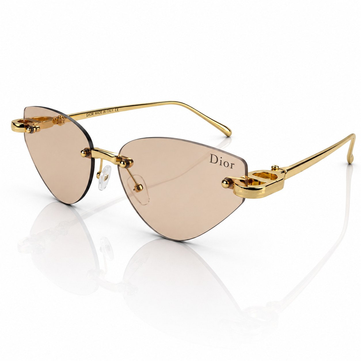 CDrameless cat-eye